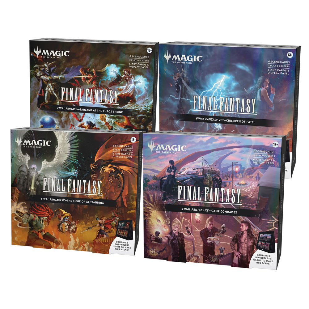 Magic: The Gathering - FINAL FANTASY Scene Box - Bundle (all 4 Scene Boxes) - Magic Draw