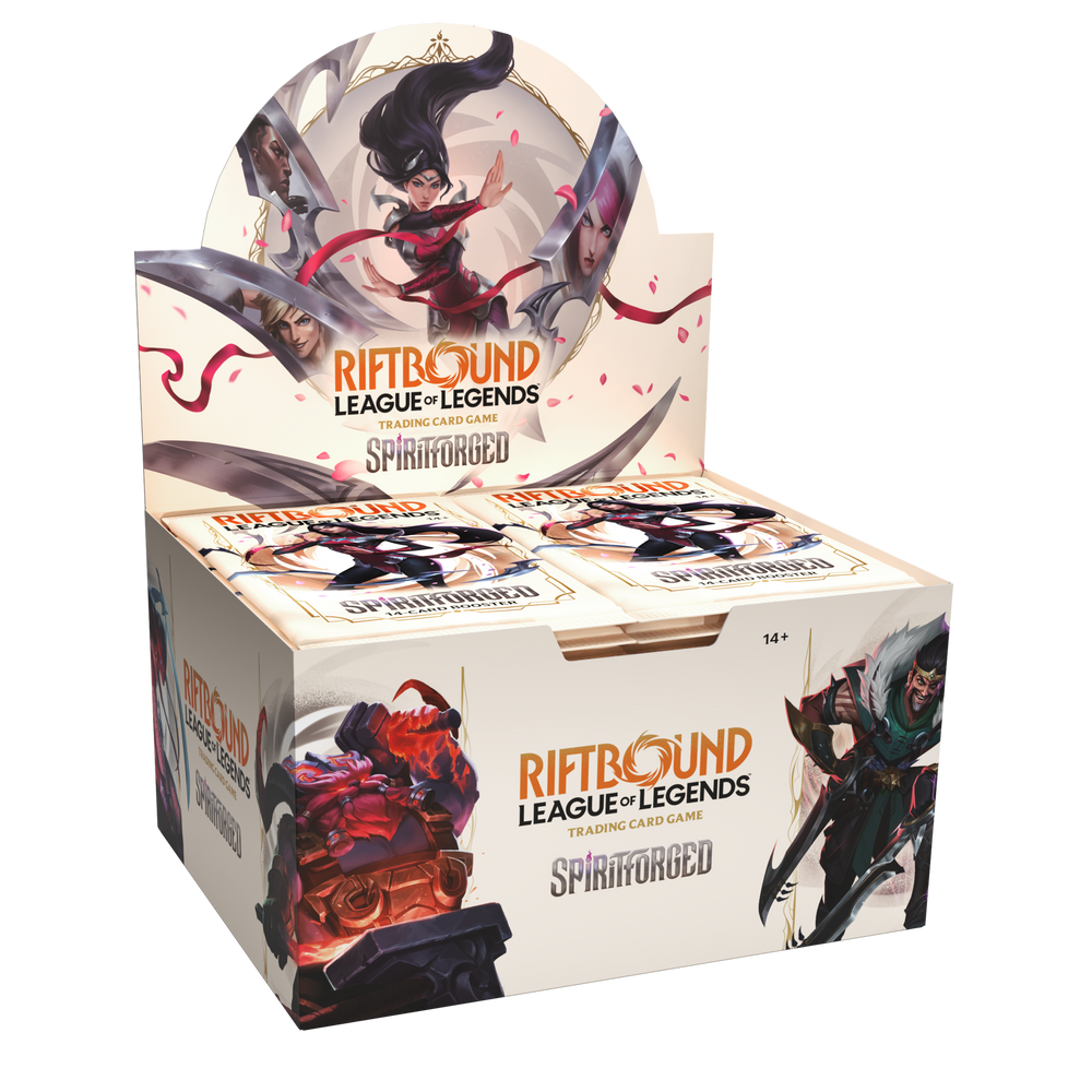 Riftbound: League of Legends TCG - Spiritforged Booster Display (24 Boosters) - Magic Draw