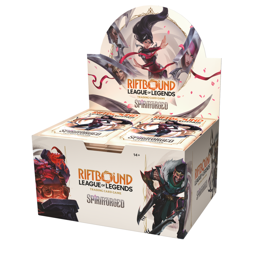 Riftbound: League of Legends TCG - Spiritforged Booster Display (24 Boosters) - Magic Draw