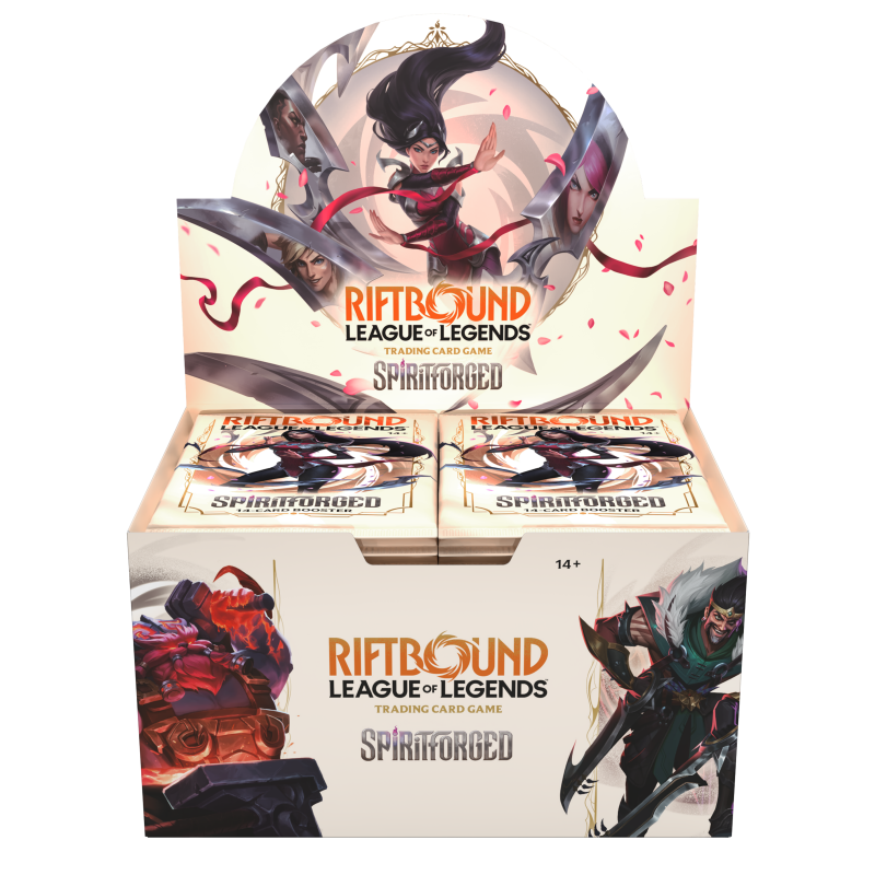 Riftbound: League of Legends TCG - Spiritforged Booster Display (24 Boosters) - Magic Draw